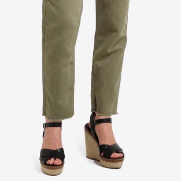 NWT Topshop Green Pants - Picture 2 of 5